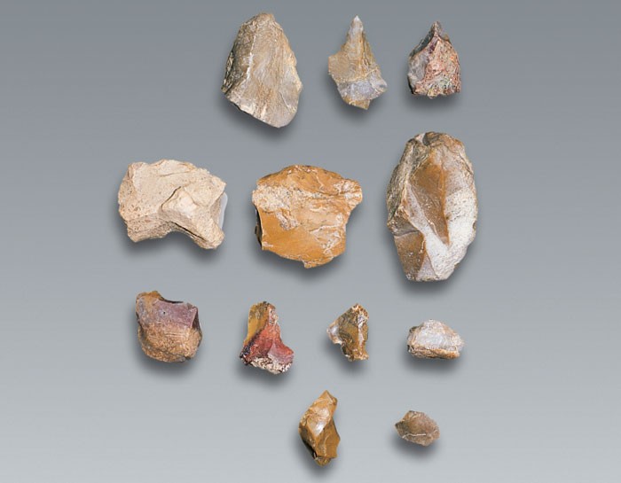 东谷坨遗址出土的石制品